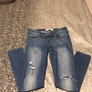 Distressed Hollister Jeans